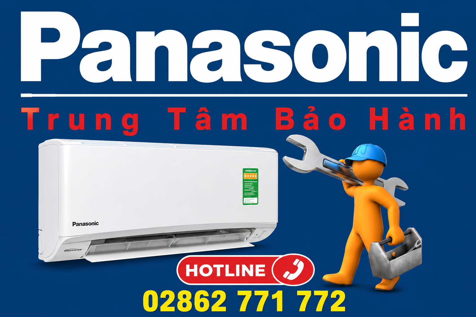 trung tâm sửa máy lạnh Panasonic chính hãng 